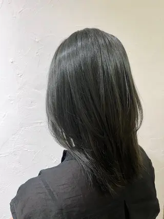 ミディアム 美容室stadium 横田ジュンコのヘアスタイル