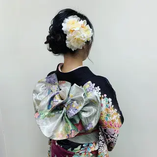 ヘアアレンジ Delight ヘアメイク着付けのヘアスタイル