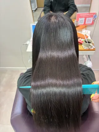 ロング 縮毛矯正/アレンジ FACE。ゆのんのヘアスタイル