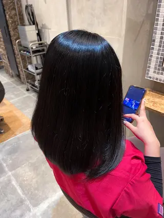 セミロング お悩み解決✨ 関根大介✂︎のヘアスタイル