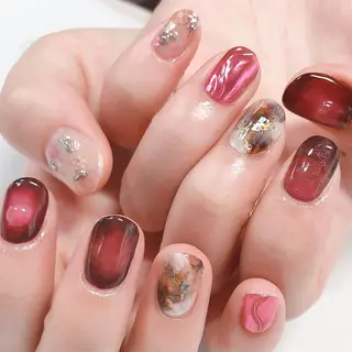 ネイル 東 千夏のネイルデザイン