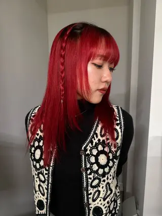 カラー 艶ブリーチ/表参道 ハイトーン /実乃梨のヘアスタイル