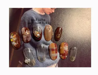 ネイル ﾈｲﾙﾙｰﾑﾘｯｶ 𝐦𝐚𝐲𝐮のネイルデザイン