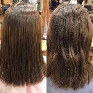 ミディアム mayu ○のヘアスタイル