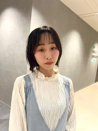 ショート しおり/パーマ/ newi町田のヘアスタイル