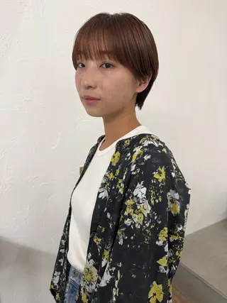 ショート イシイ モエカのヘアスタイル