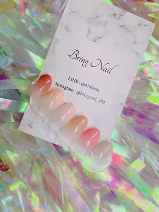 ネイル 23時まで❤︎韓国、 ワンホンネイルのネイルデザイン