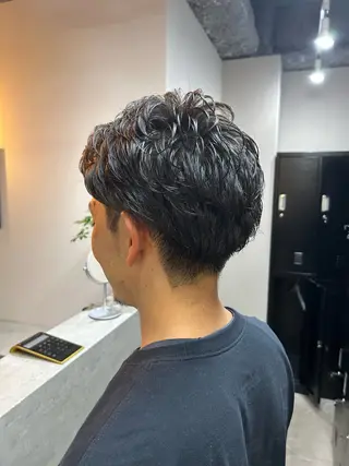 パーマ メンズ flag hair レイナのヘアスタイル