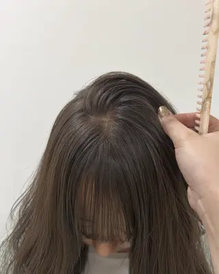 ロング カラー ヘアアレンジ/ベー ジュchiakiのヘアスタイル