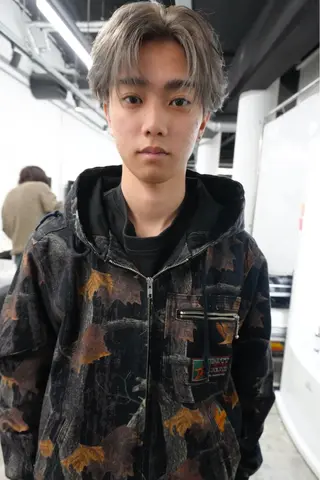 ショート カラー メンズ Pia/KIRIA /福岡美容室のヘアスタイル