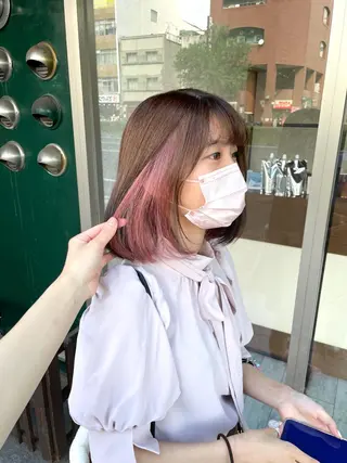 ミディアム カラー 🫧ヒシダアキ taboo.i🫧のヘアスタイル