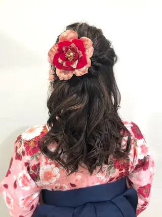 ヘアアレンジ 乳井 悠香のヘアスタイル