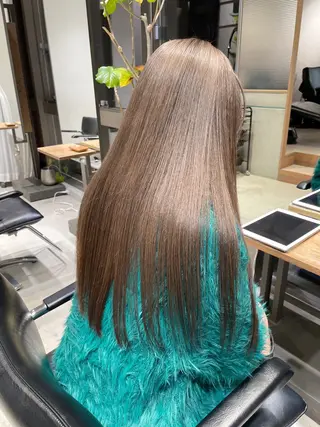 ロング aco/名古屋.栄 ボブ/透明感カラーのヘアスタイル