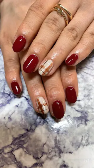 ショート 島村 真由紀のネイルデザイン