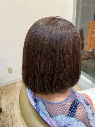 ミディアム 高田 悠月のヘアスタイル
