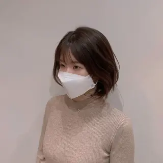 ショート パーソナルカラー lapiax阿部のヘアスタイル