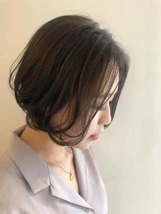 ショート 盛れるレイヤーカット 得意🌹井上美沙のヘアスタイル