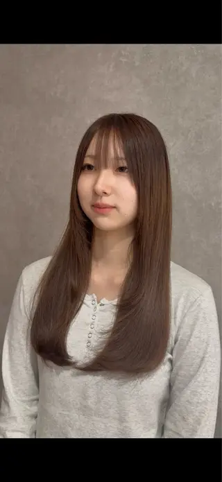 ロング カラー 💎寒色特化💎 透明感カラーみきのヘアスタイル