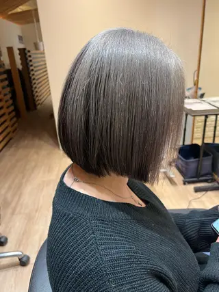 ショート カラー 大久保 隆蔵のヘアスタイル