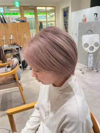 カラー ENN藤本 大輝艶感カラーのヘアスタイル