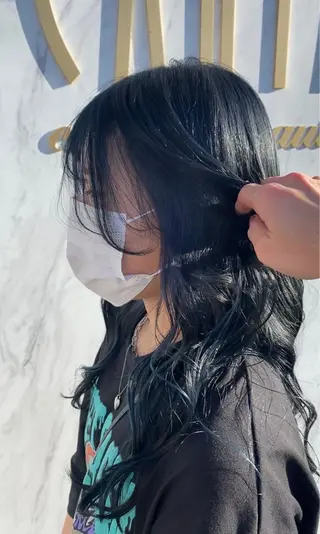 カラー 磯田冬弥/ ブリーチメニューのヘアスタイル