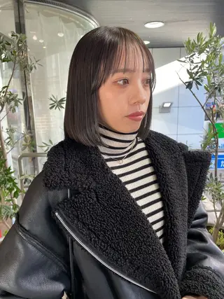 ショート カラー ニュアンスネイル/ ボブ/まちゃこのヘアスタイル