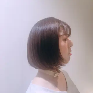 ショート 松野 有美香のヘアスタイル