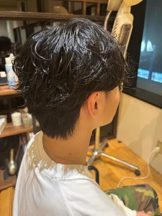 パーマ メンズ おもだか　がく /横須賀中央のヘアスタイル