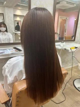 ロング 髪質改善/ メンズカット・パーマのヘアスタイル