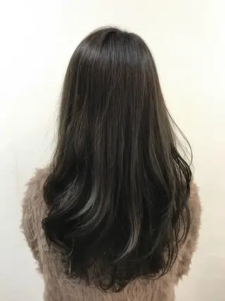 ロング カラー 吉森 満俊のヘアスタイル