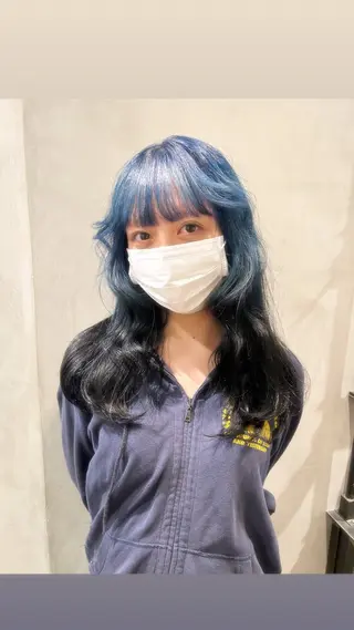 ロング カラー タナカ カナ🫧のヘアスタイル