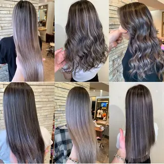 セミロング カラー JIL BLAN千葉 代表　Toshikiのヘアスタイル