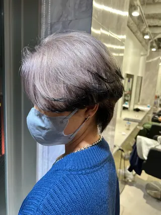 ショート カラー ヘアアレンジ メンズ 高橋 充輝のヘアスタイル