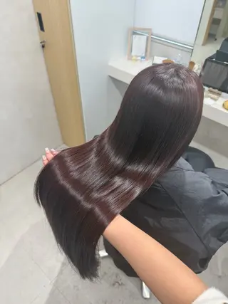 ロング SLASHスラッシュ 菅野あかねのヘアスタイル