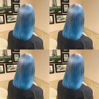 ミディアム カラー レイヤー×艶髪特化 マネージャー安藤光司のヘアスタイル