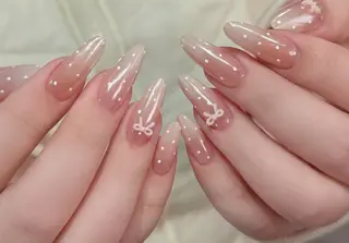 ネイル By moonネイル 🌷ワンホン/韓国風のネイルデザイン
