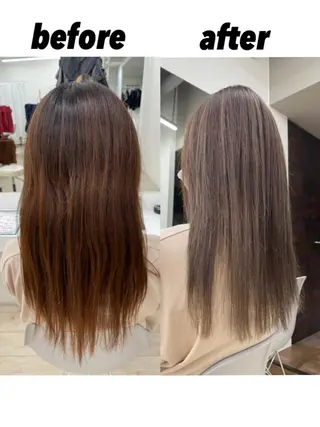 ロング 心斎橋/海外レイヤー 募集中三好玲奈のヘアスタイル