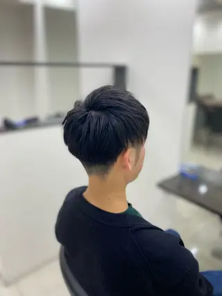 ショート パーマ メンズ 小山内 陸のヘアスタイル