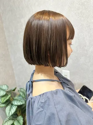 ショート カラー REONA🪽✨薬院 レイヤーカット🫧のヘアスタイル