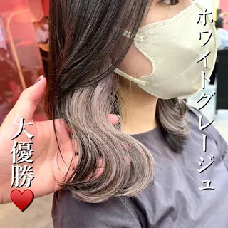 ミディアム カラー 渋谷/ボブ×髪質改善 輝来のヘアスタイル