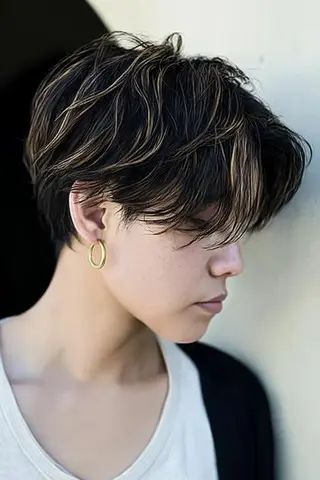 ミディアム カラー メンズ Luana 【公式】 / メンズのヘアスタイル