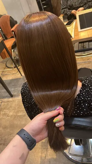 ロング 田村 優歩のヘアスタイル