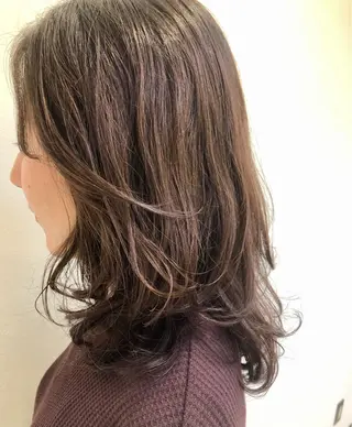 セミロング ヘアアレンジ ショート・ウルフ✂︎ 安住有咲子のヘアスタイル