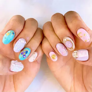 ネイル moana Aのマツエク・マツパデザイン