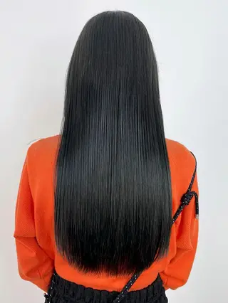 セミロング カラー パーマ ヘアアレンジ ITbyALBUM 八王子店のヘアスタイル