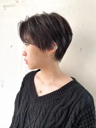ショート ショート✨ボブ✨代表 新田見美仁のヘアスタイル