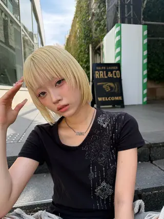 ショート カラー 💎透明感カラー特化 💎TAISEIのヘアスタイル