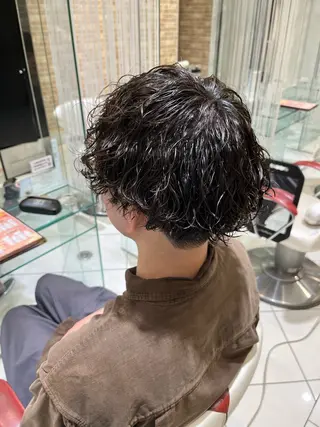 パーマ メンズ アース 新越谷店💇‍♀️のヘアスタイル
