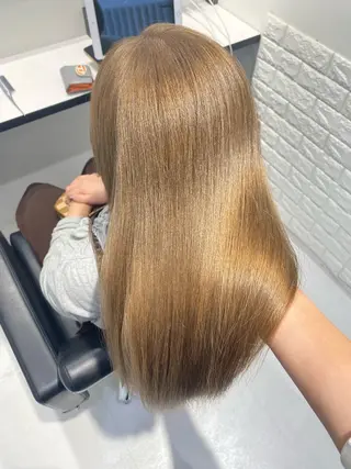 セミロング カラー 🌻Insta指名 NO.1🌻Shoのヘアスタイル