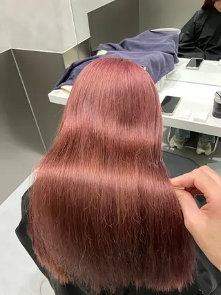 カラー 💖ブリーチなし透明 感💖ASAHIのヘアスタイル